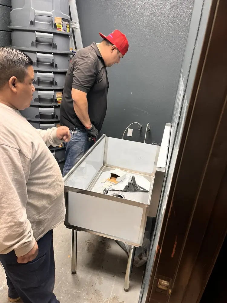 Commercial plumbing and sink installation in Southwest Hoboken